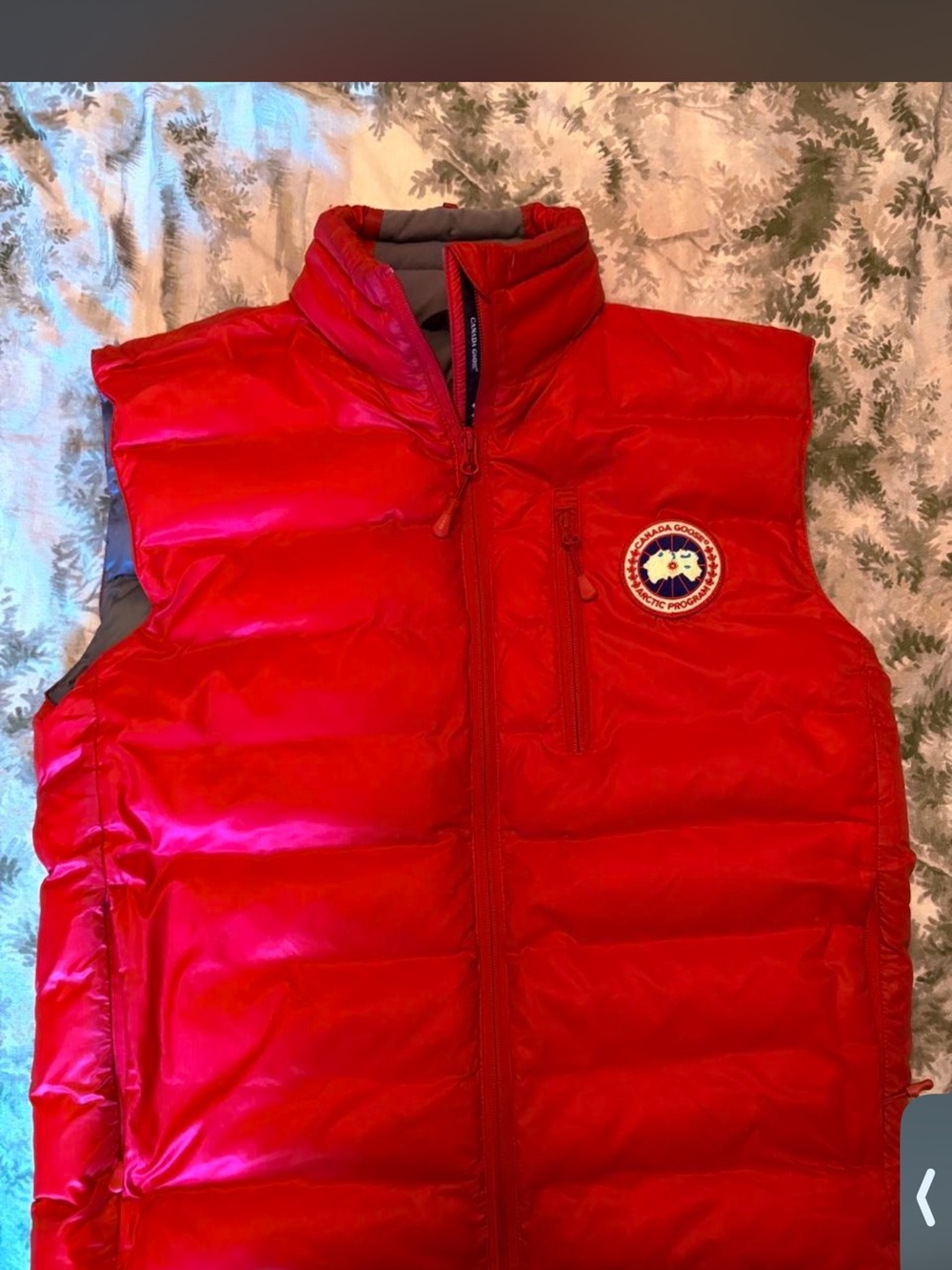 Canada Goose Red Men's Down Puffer Vest